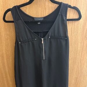Fortune + Ivy black tank top